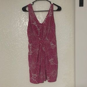 Armani Exchange flower print brunch dress